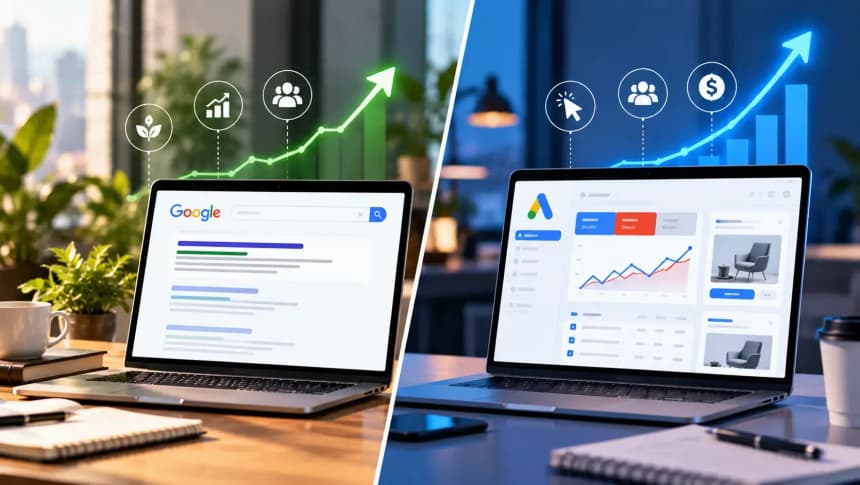 سئو بهتر است یا تبلیغات دیجیتال