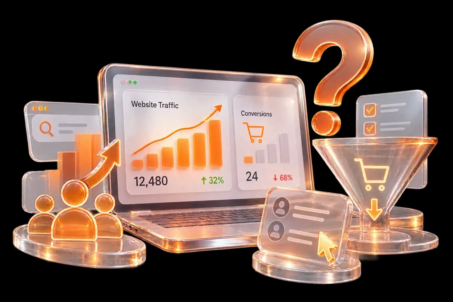 Amber Glass Analytics Dashboard